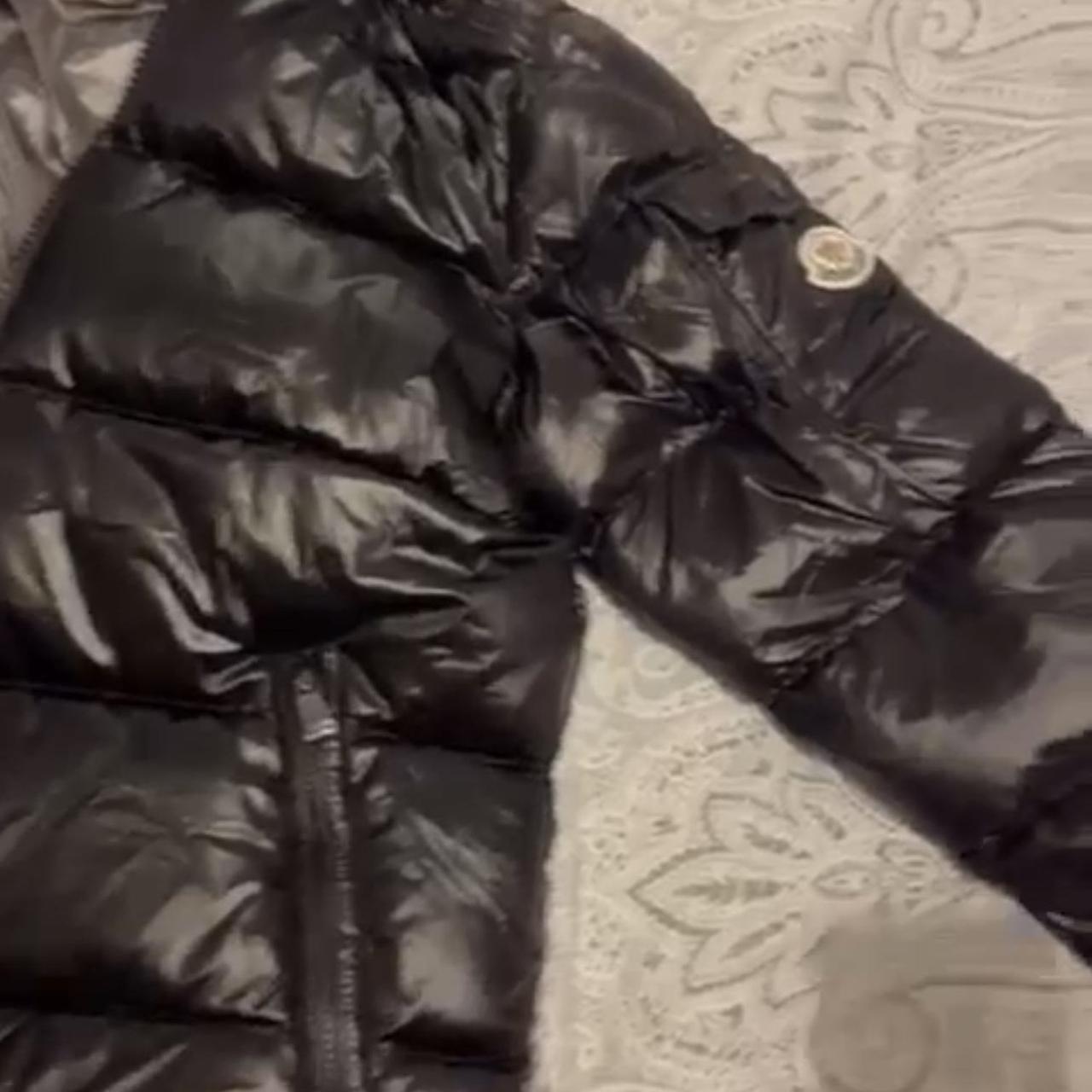 Moncler puffer jacket- black unisex Size Small-... - Depop
