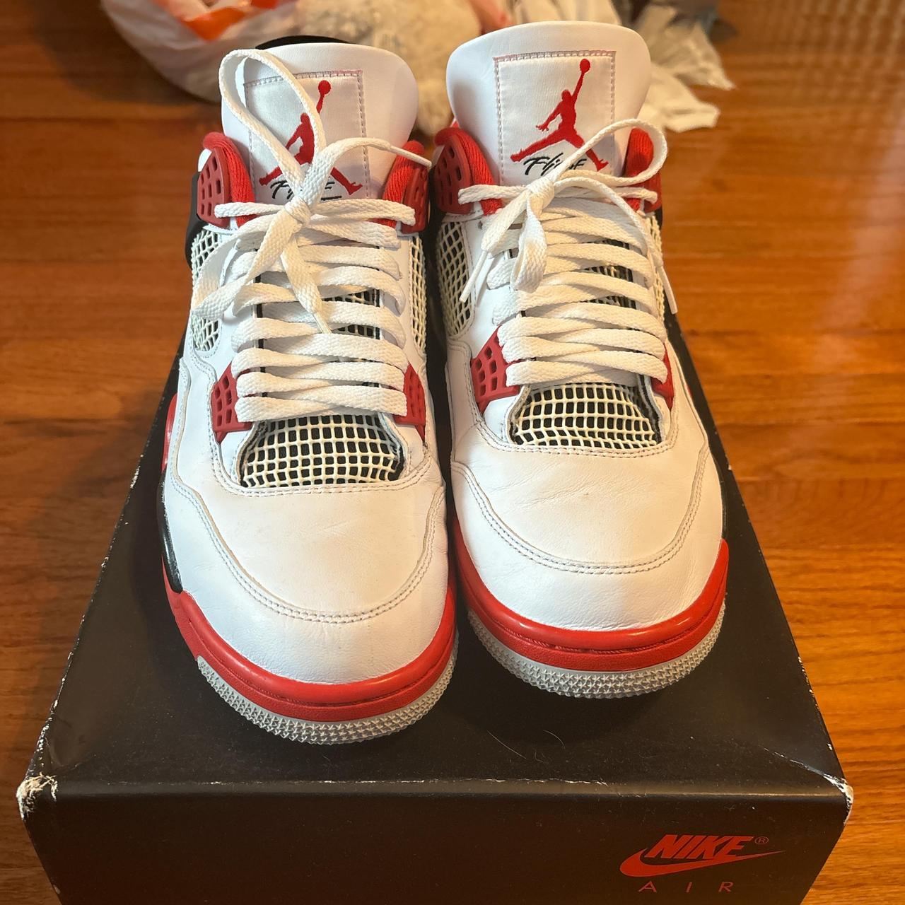nike jordan retro 4 fire red