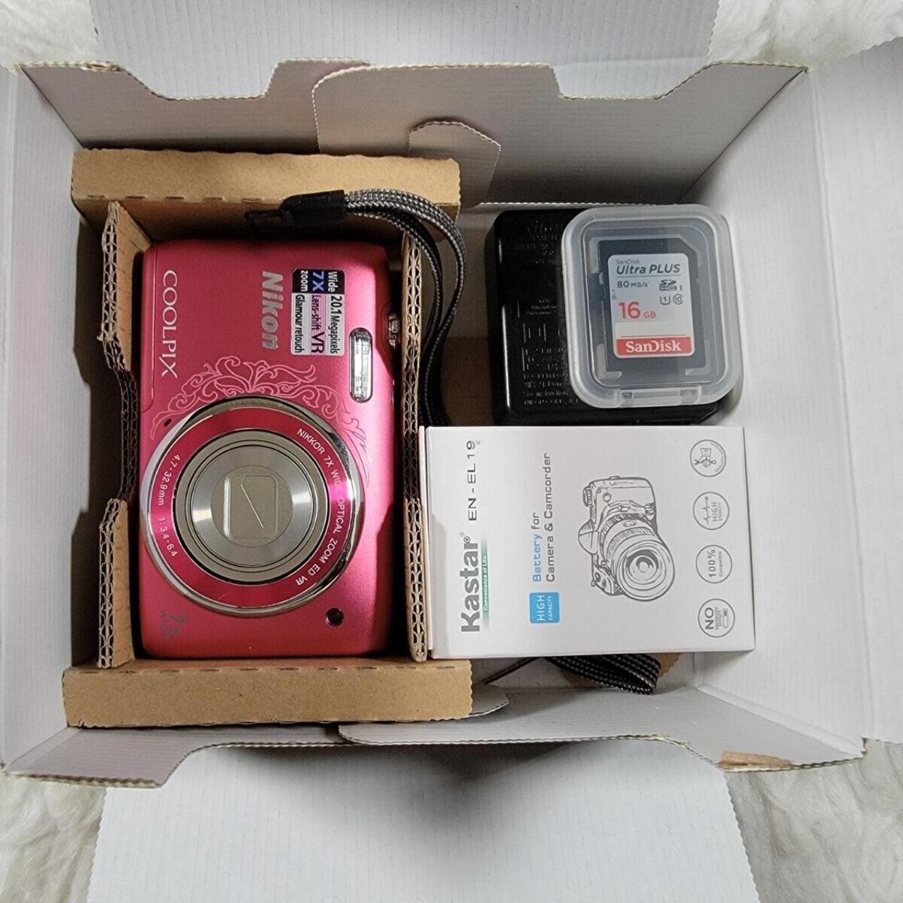 Nikon COOLPIX S3500 20.1MP Digital Camera - | Depop