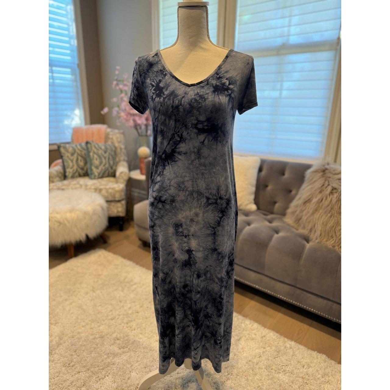 Olivia Rae Tie Dye Maxi Dress Womens S Short Sleeve. Depop