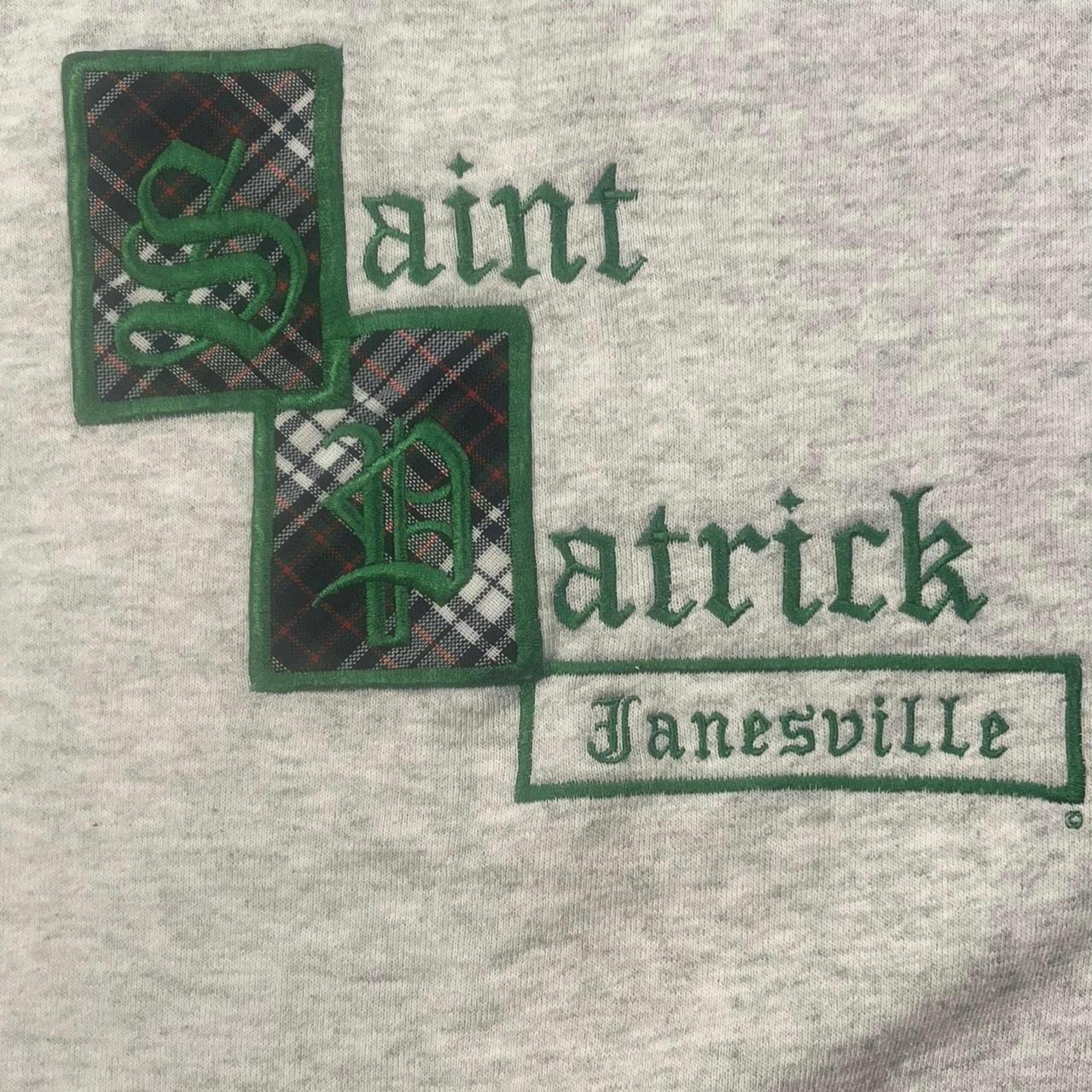 Source Unknown Men's Sweatshirt - Grey/Green - XL… - image 4