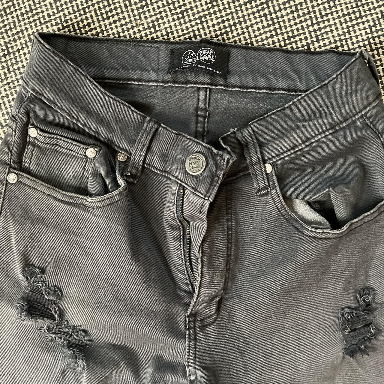 Cheap Monday Men's Navy and Blue Jeans (2)