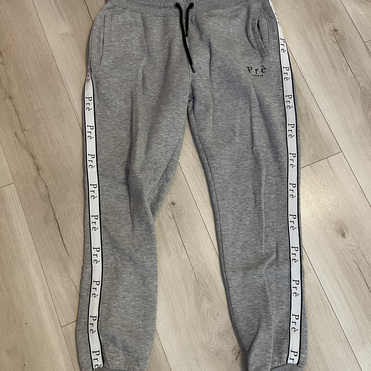 PRE london grey joggers tracksuit