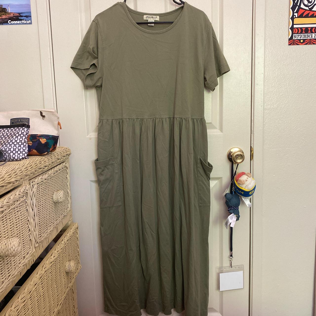 Eddie Bauer t shirt dress with pockets Thrifted. Depop