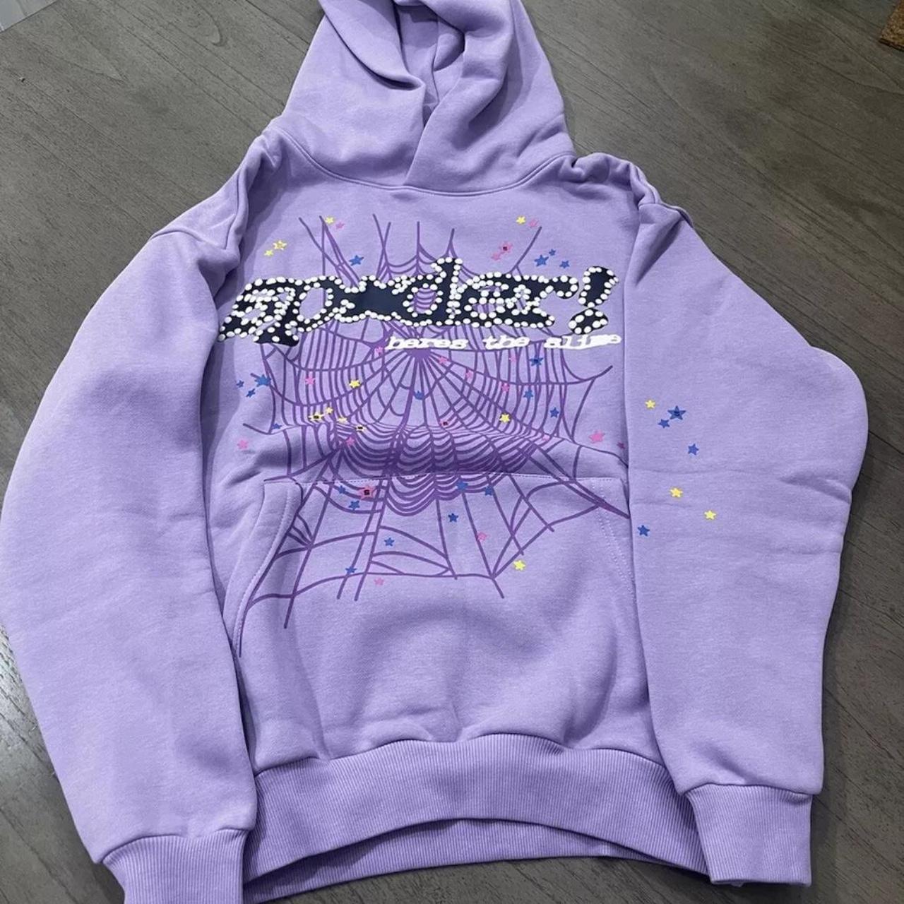 sp5der hoodie size small! - Depop