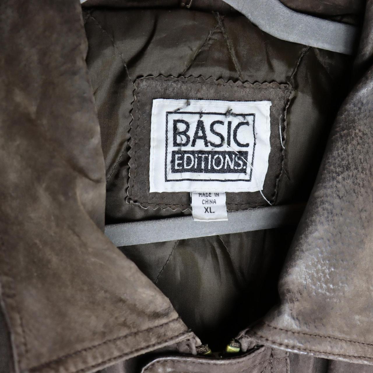 Basic Editions Men's Jacket - Brown - XL – Basic … - image 3
