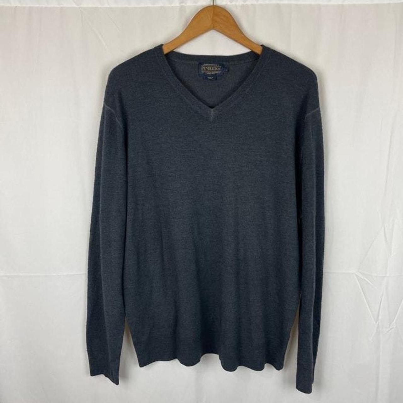 Vintage Pendleton V-Neck Sweater newest Men’s XXL 80% Silk Blend Long Sleeve Light Blue