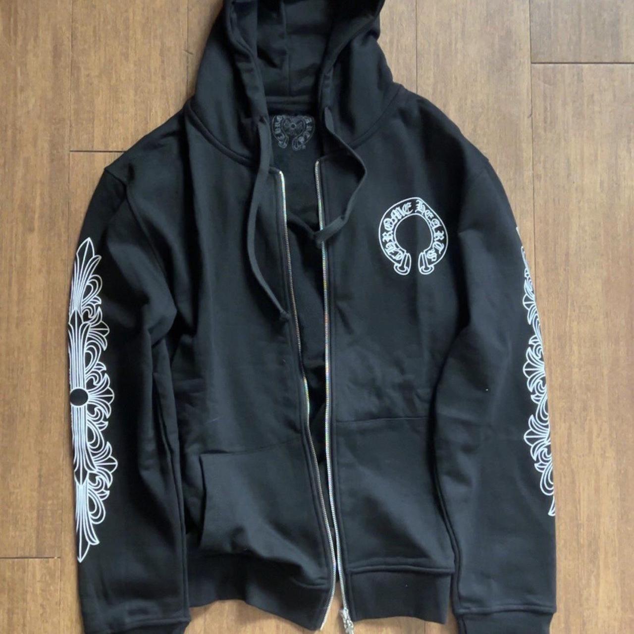 Chrome Hearts Horseshoe Zip up Hoodie #chromehearts... - Depop