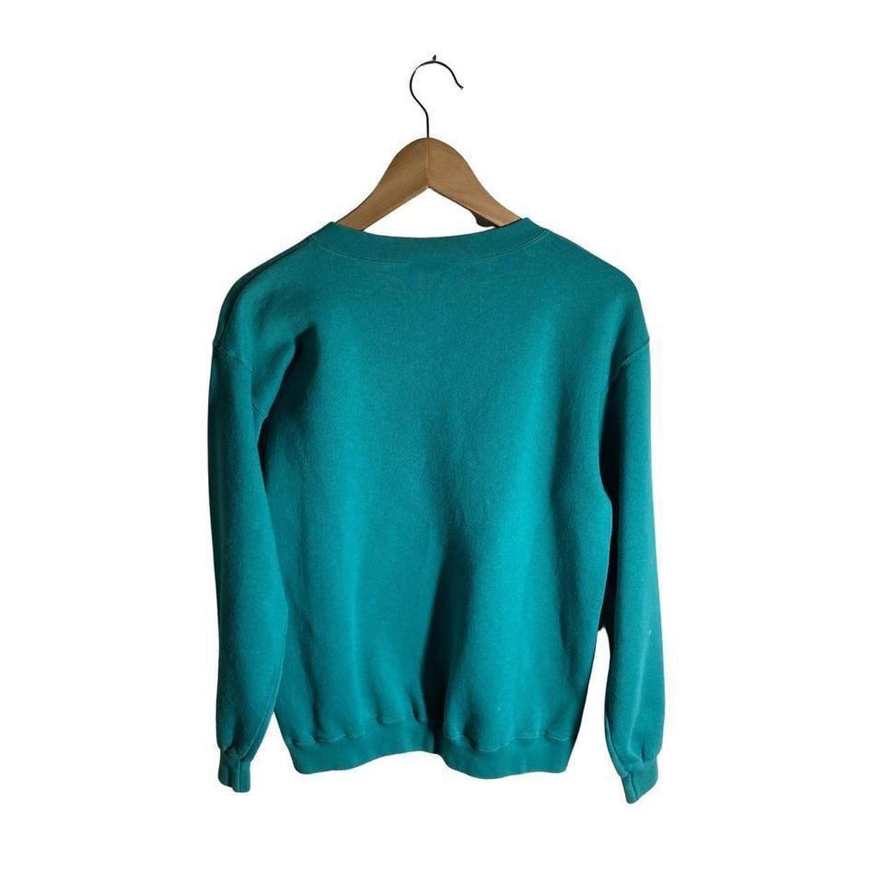 Men's Green and Blue Sweatshirt | Depop