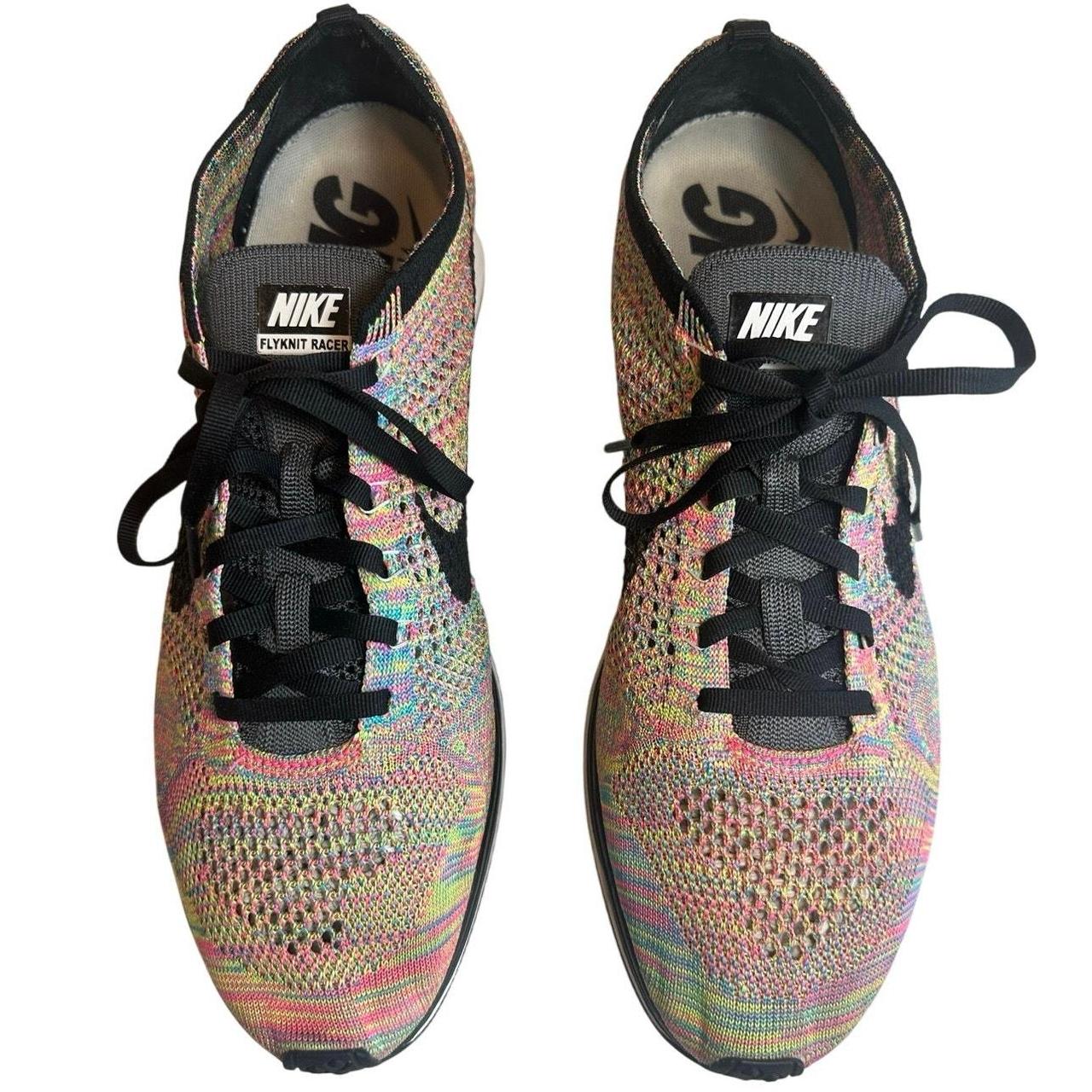 Nike Men's Sneakers Black/Multi US 13 – Nike Flyknit Racer