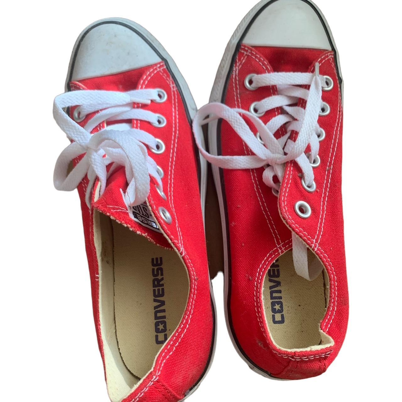 converse rosse basse y2k Depop