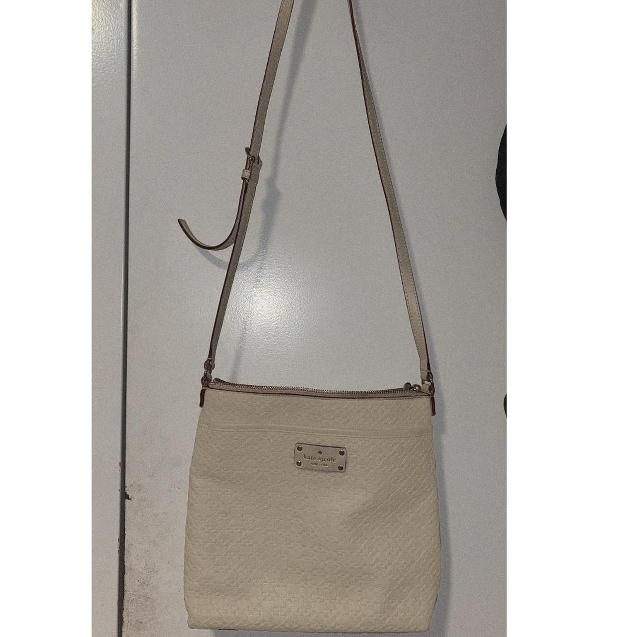 Kate Spade Purse Cream Color Slip On, Rarely