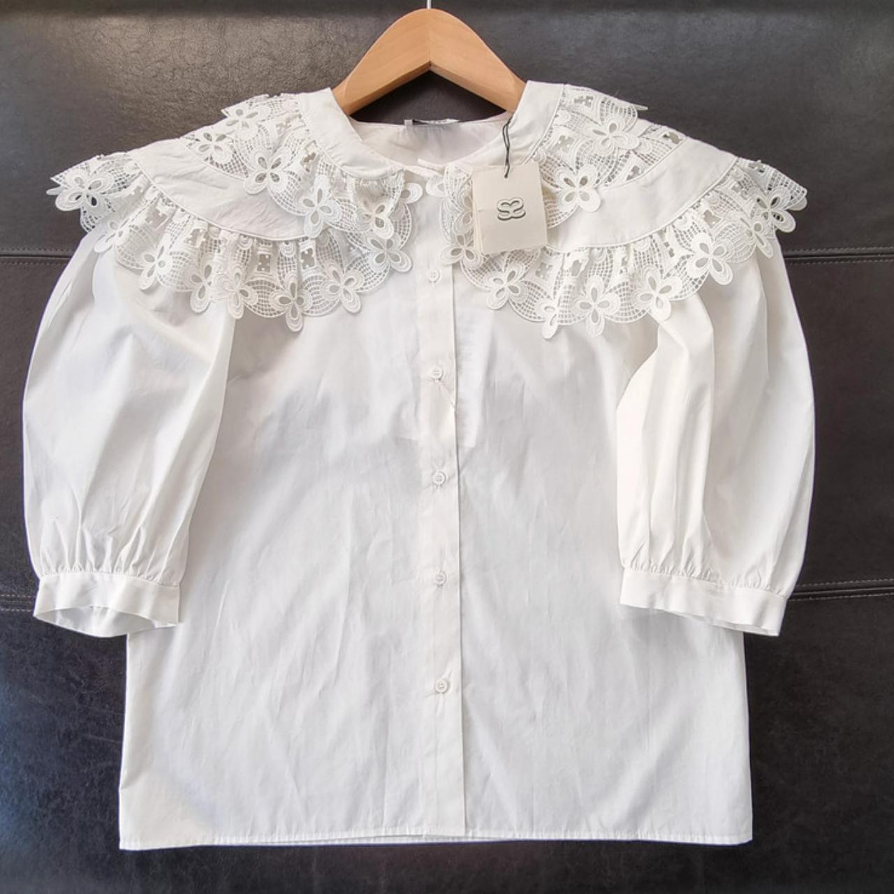 Elegant lace Sandro lady online blouse