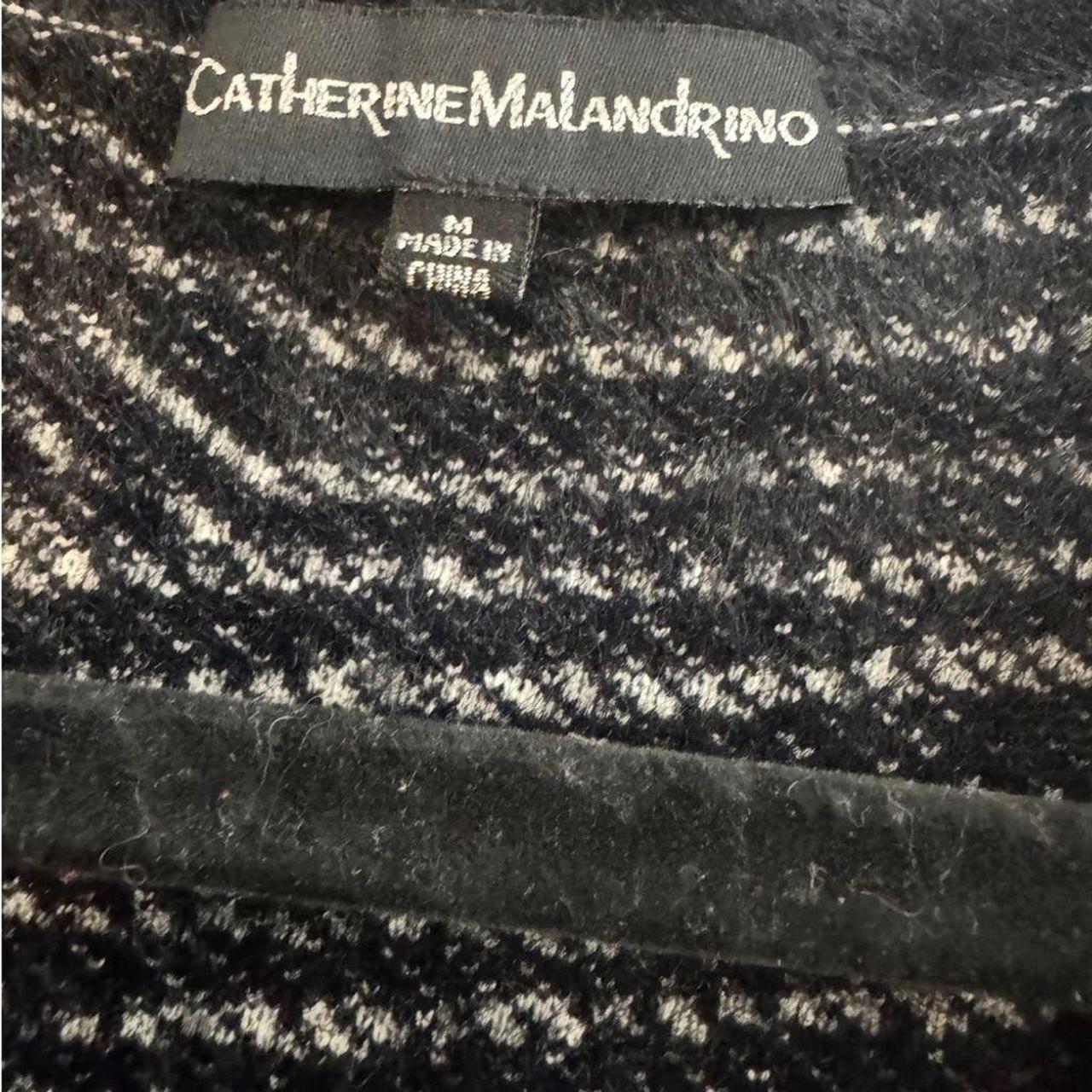 Catherine Malandrino Zebra Print Duster retailer Sweater Soft Size Small