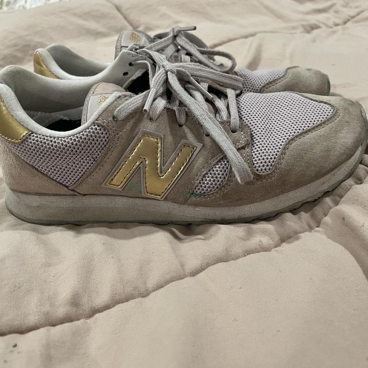 Purple and gold new balance on sale