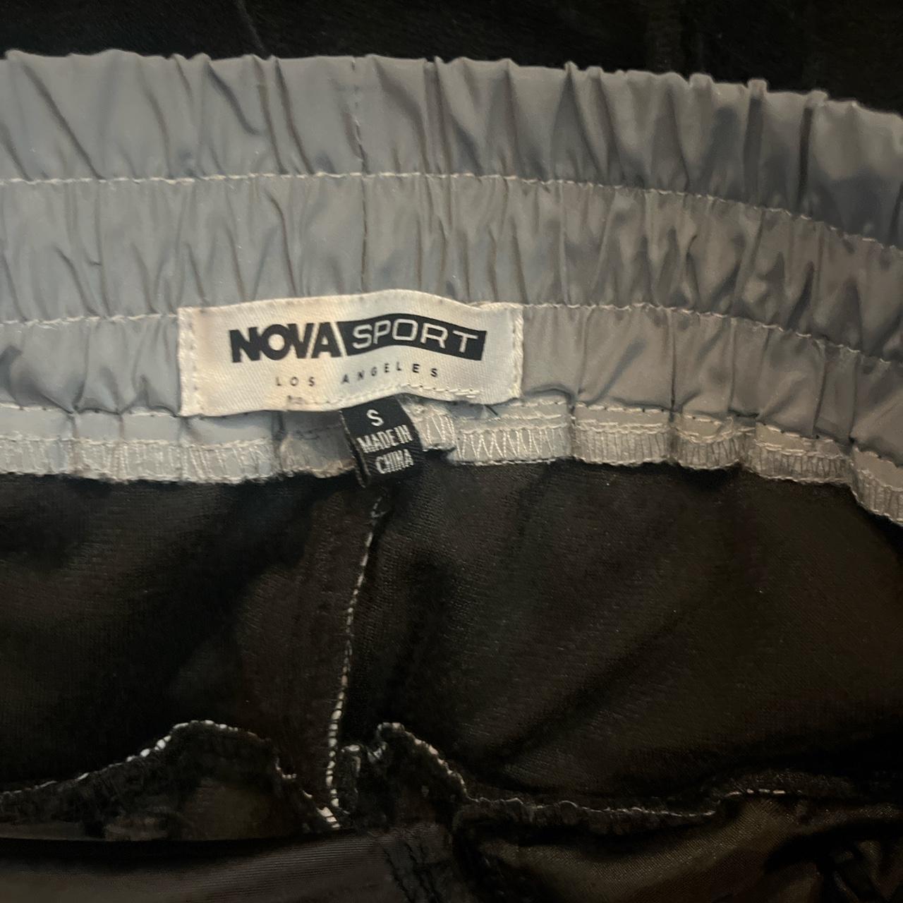 Fashion Nova Men Tracksuit 2026.Fashion Nova Sport Men Reflective Velour Jogger... - Depop