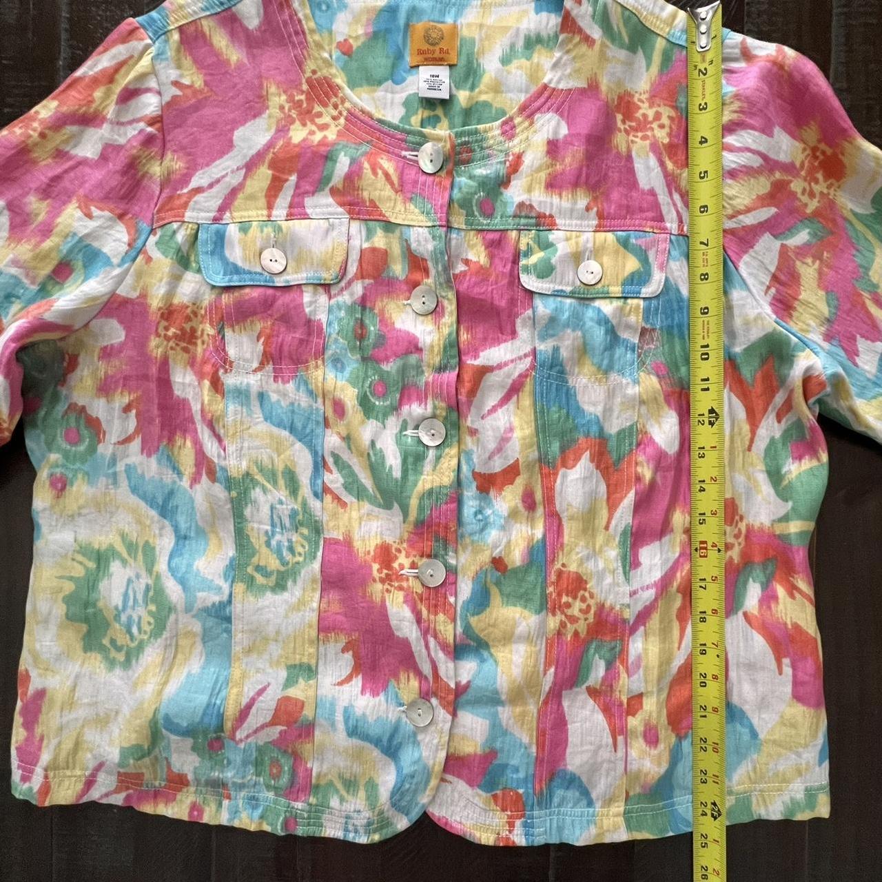 Ruby Rd. Women's Blazer Jacket - Multi - 18 – Rub… - image 4