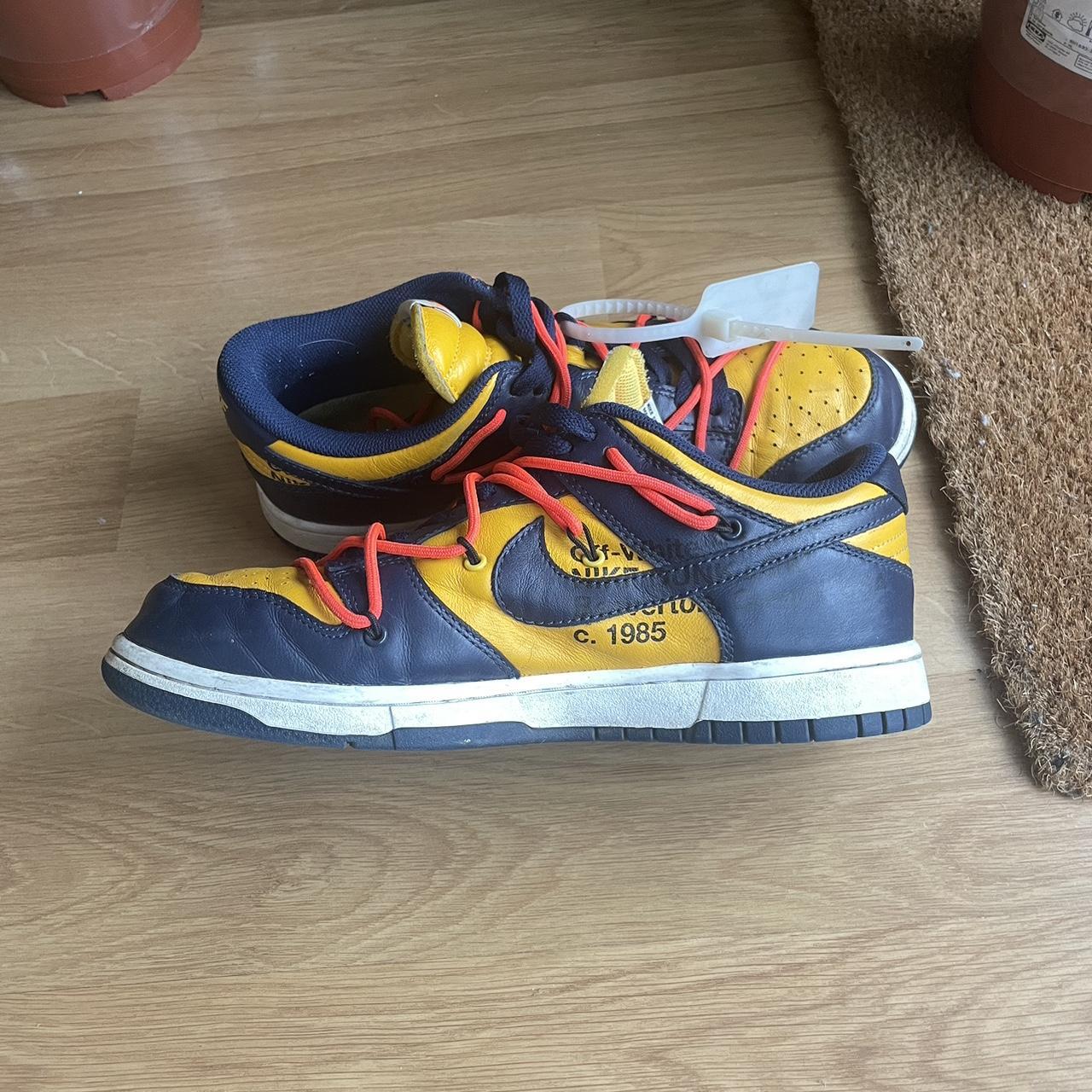 dunk off white michigan