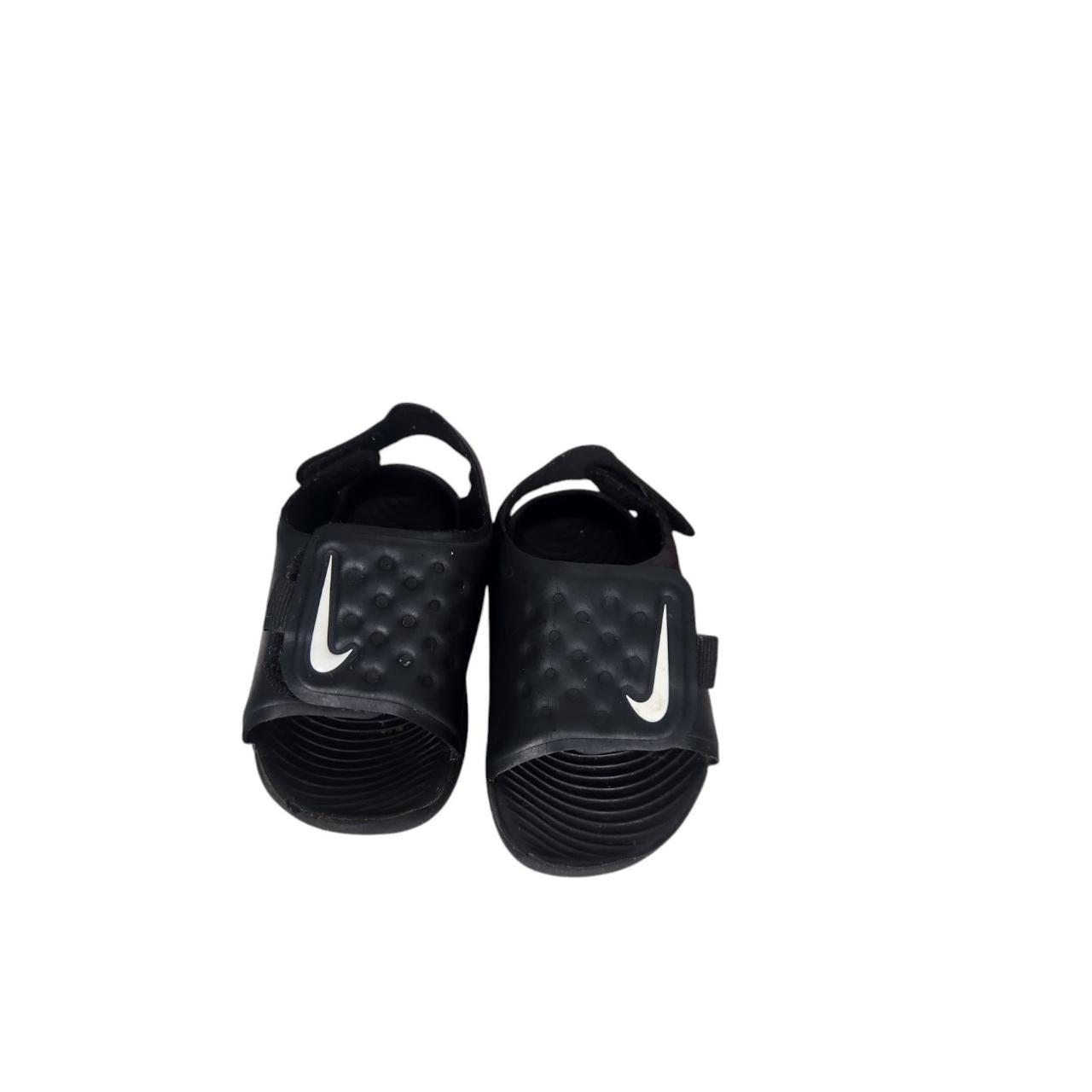 Excellent condition black Nike Sandals size 5C Depop