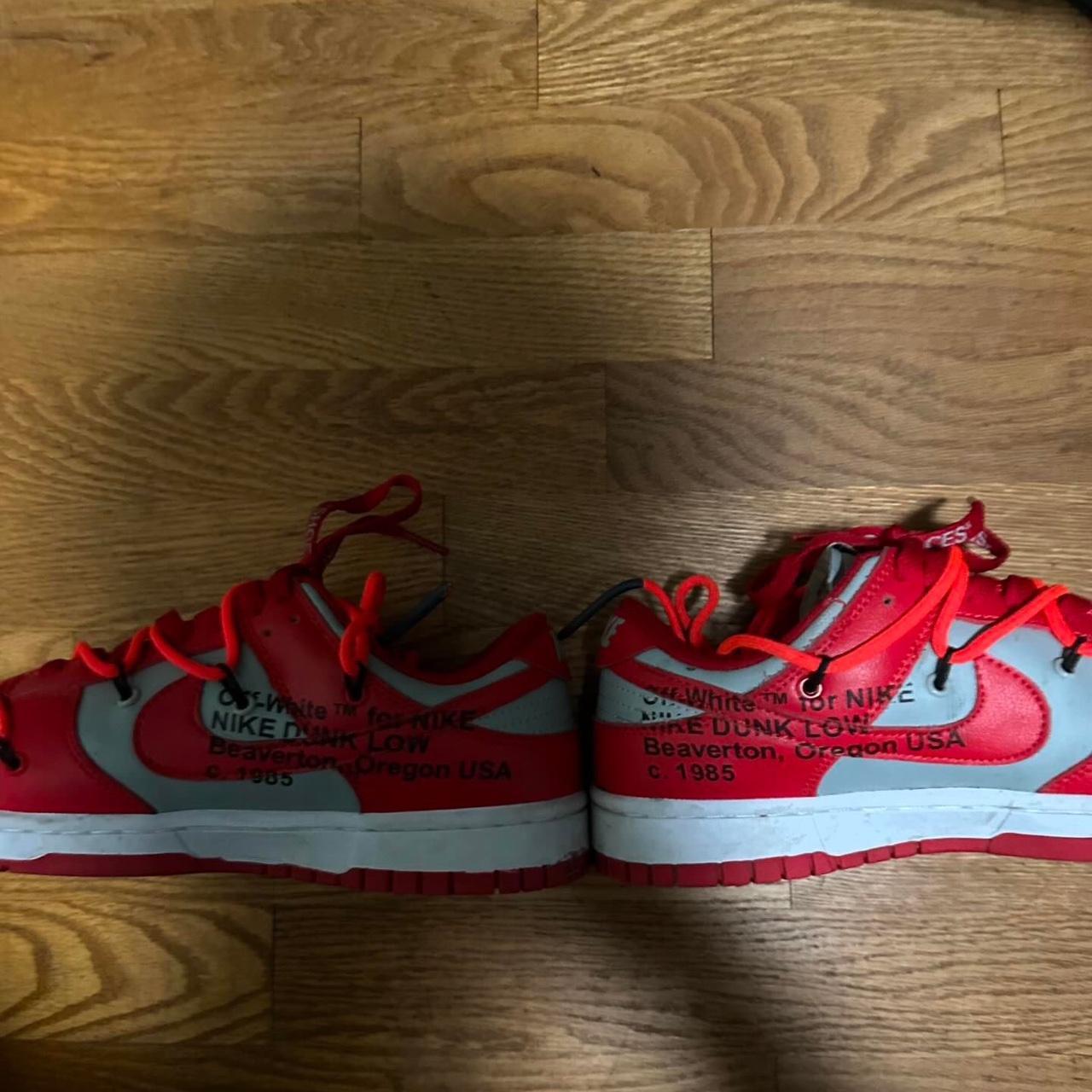 offwhite red dunks