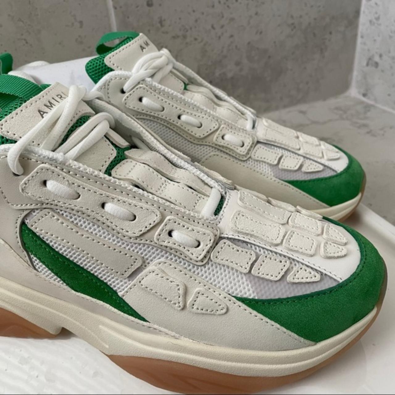 スニーカー AMIRI Woman Sneakers White AWFOSR1109 FROSTIE GREEN AMIRI: Sneakers woman - White | Amiri sneakers AWFOSR1109