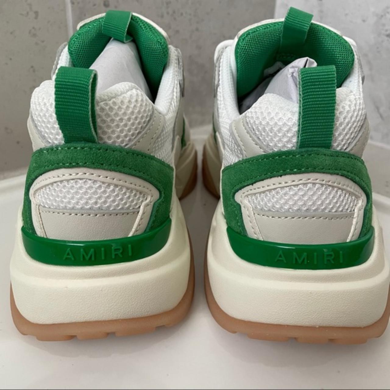 スニーカー AMIRI Woman Sneakers White AWFOSR1109 FROSTIE GREEN AMIRI: Sneakers woman - White | Amiri sneakers AWFOSR1109