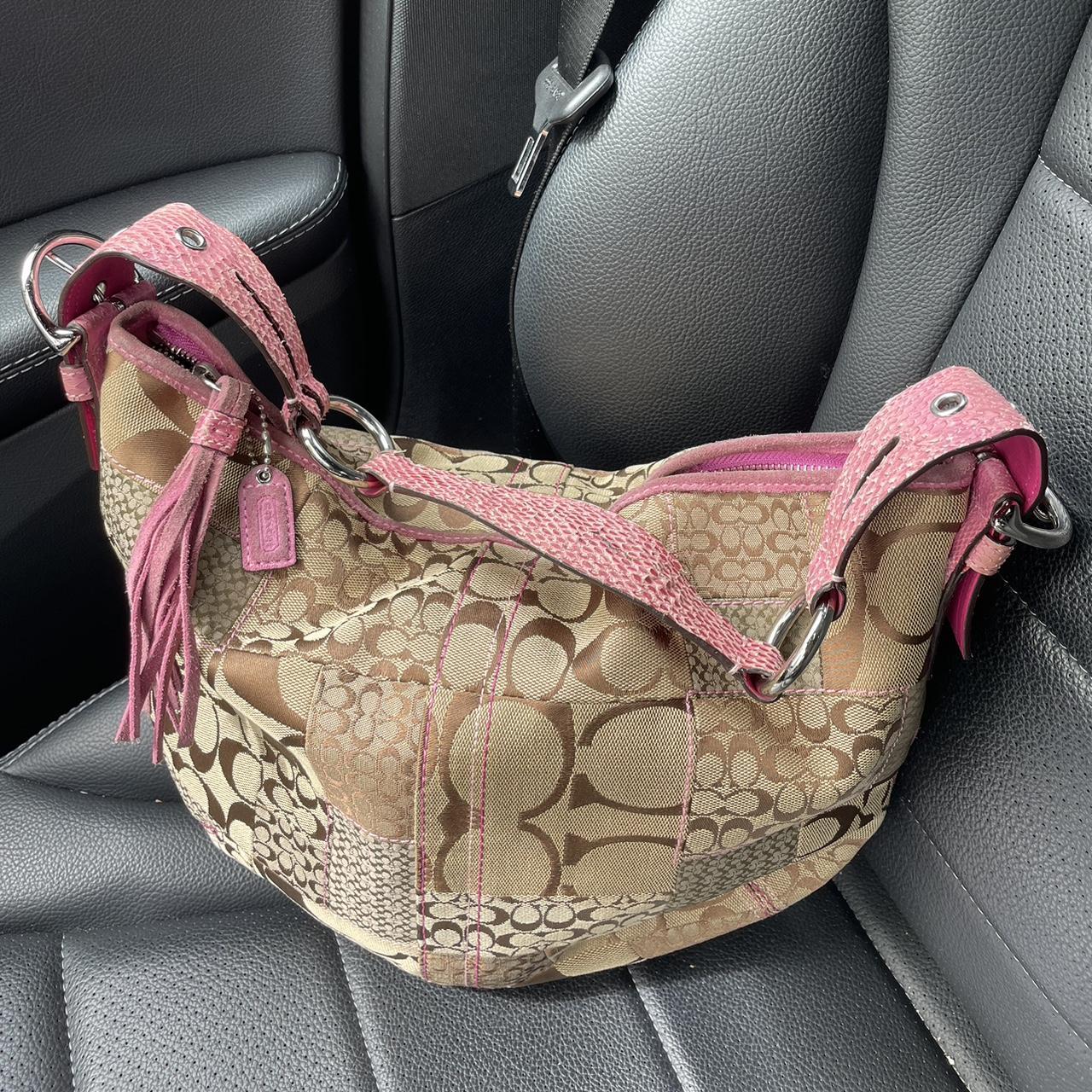 Vintage Coach Patchwork Shoulder Bag Super rare | Depop