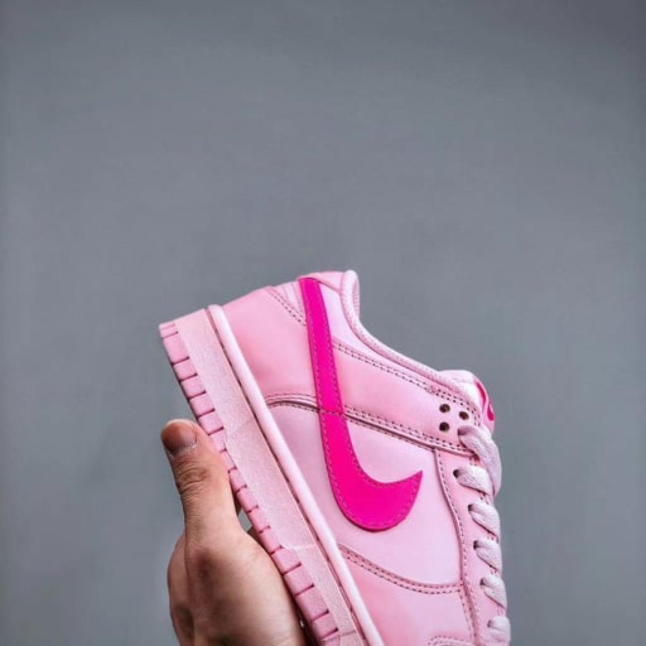 velour pink nike