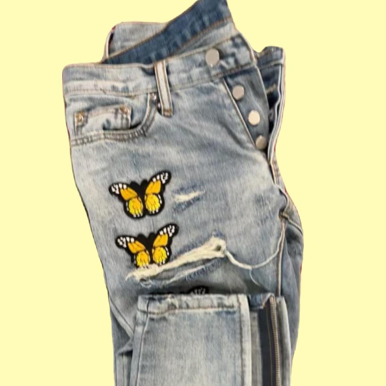 MR NEARLY★butterfly denim MR18 M188 Butterfly Denim - Blue – mnmlkods.la