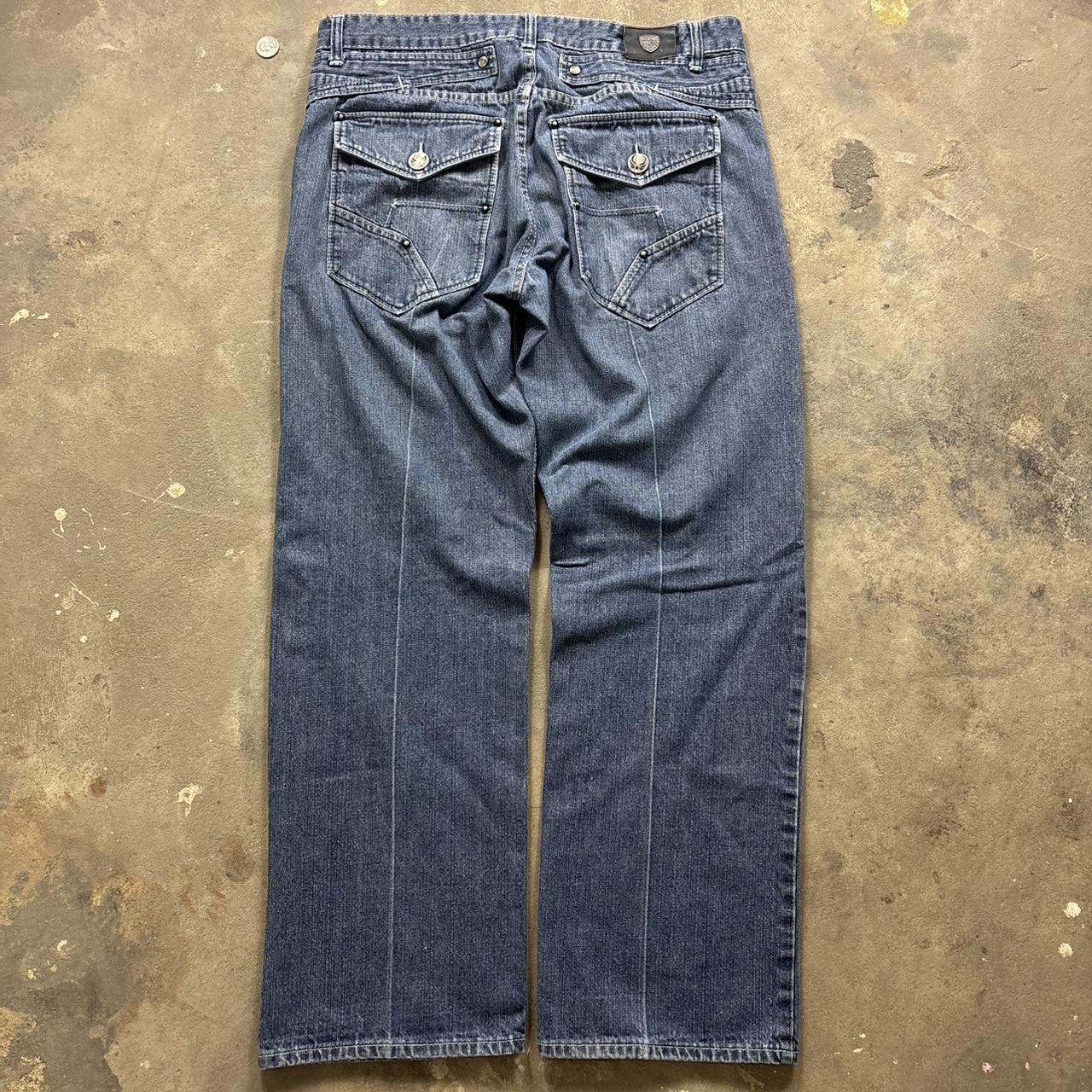 Men's Jeans - Blue/Navy - 38" – Basic Code blue d… - image 1