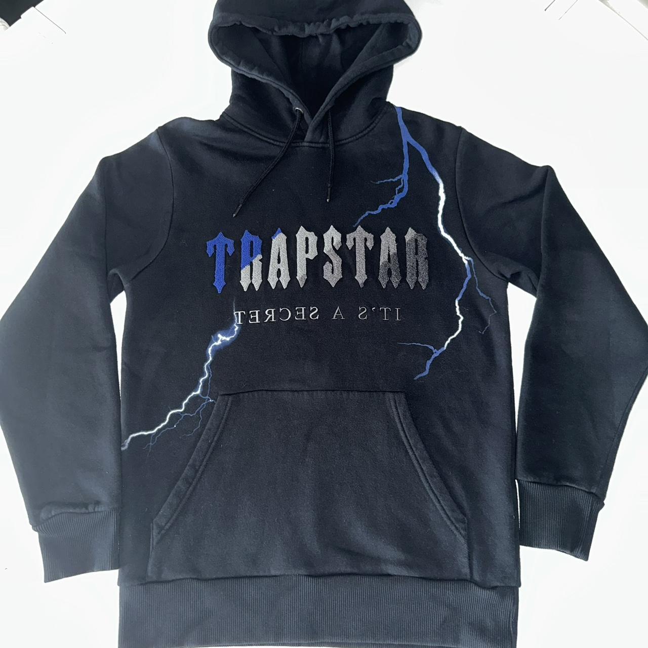 Hoodie Tracksuit Black And Blue Trapstar Hoodie Trapstar Clothing