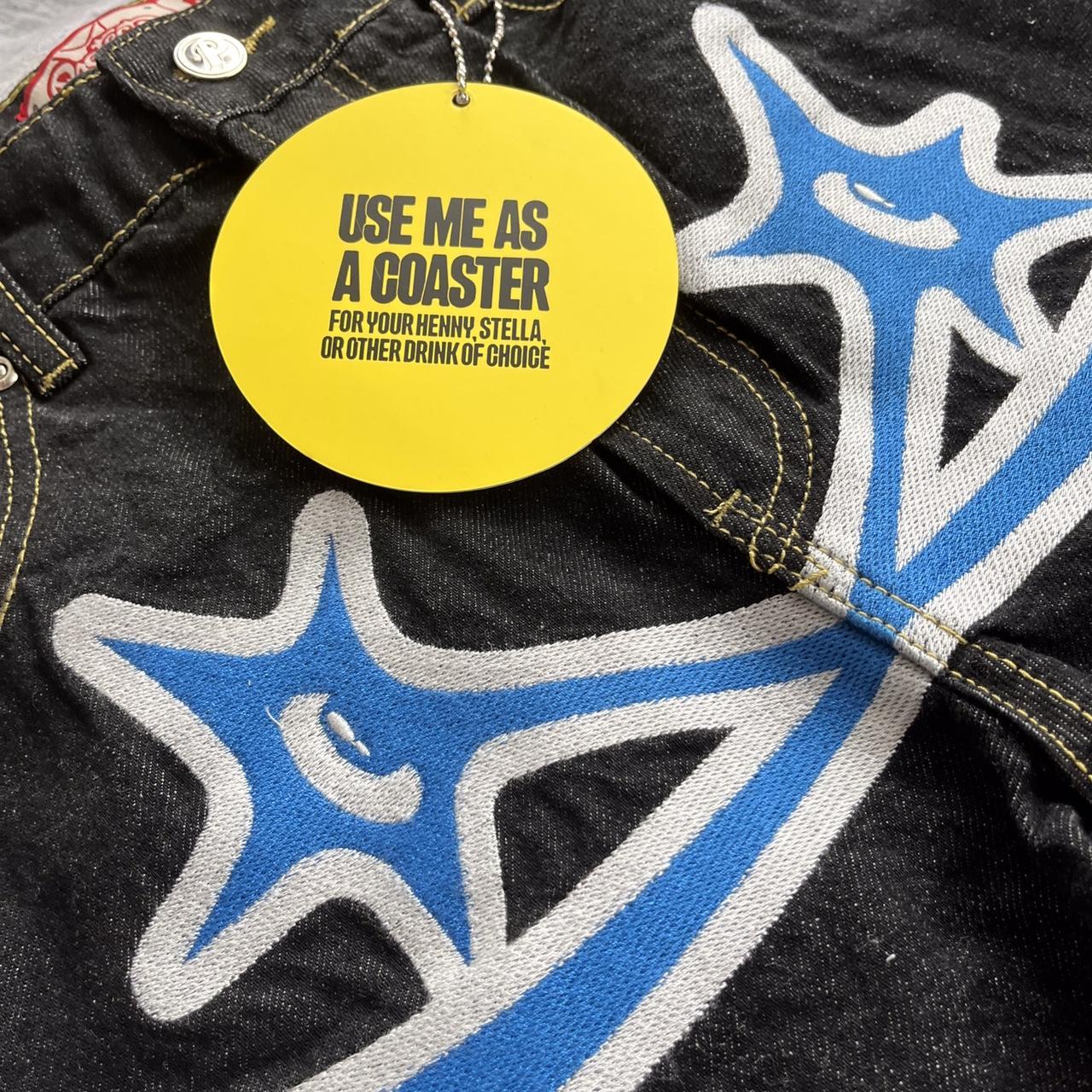 Protect Ldn Blue Denim Jeans Brand new with... Depop