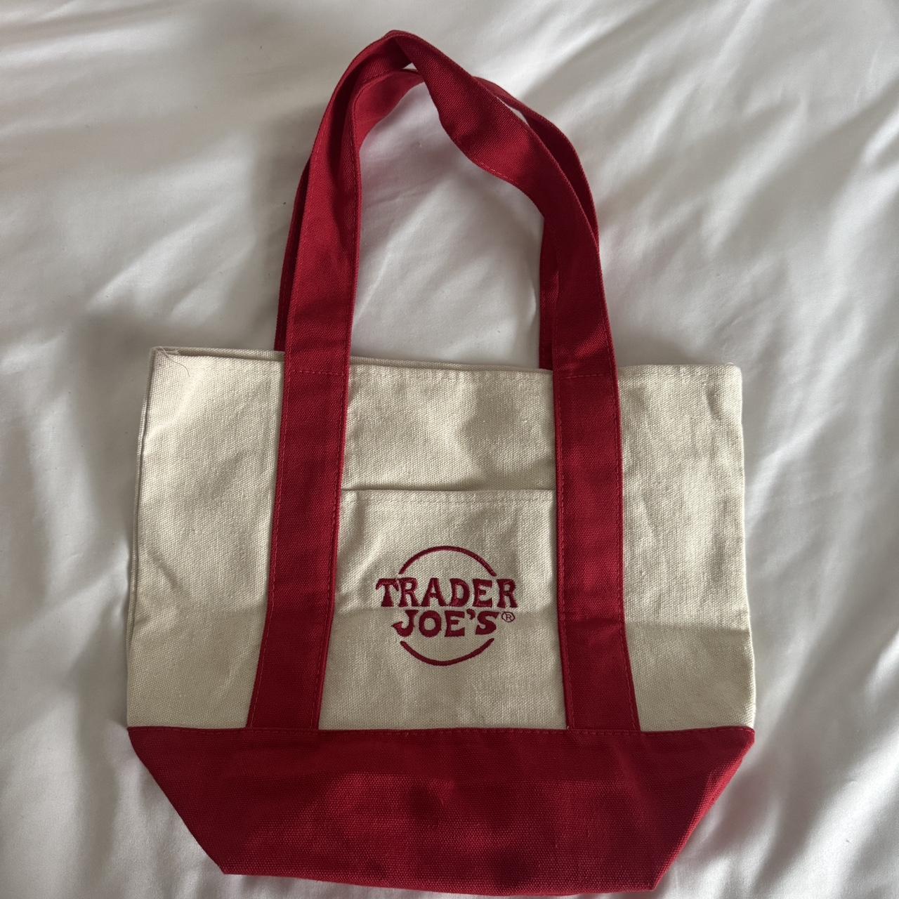 Trader Joe's Women's Bag - Red/Multi – Trader Joe… - image 1