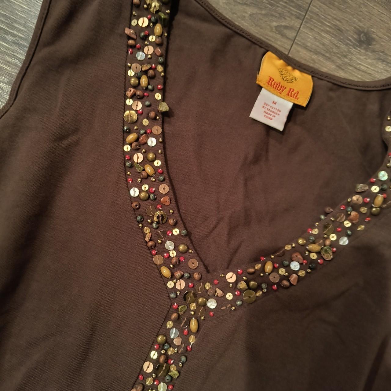 Ruby Rd. Women's Blouse - Brown - M – Ruby Rd. br… - image 2