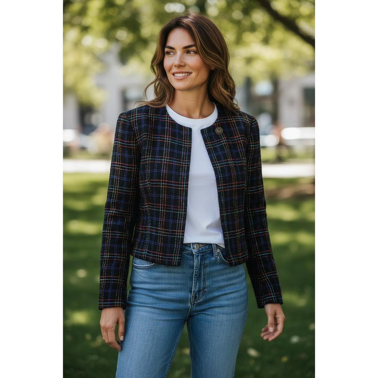 Pendleton Women's Tailored jacket - Multi/Black -… - image 1