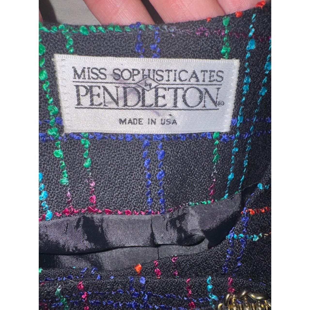 Pendleton Women's Tailored jacket - Multi/Black -… - image 4