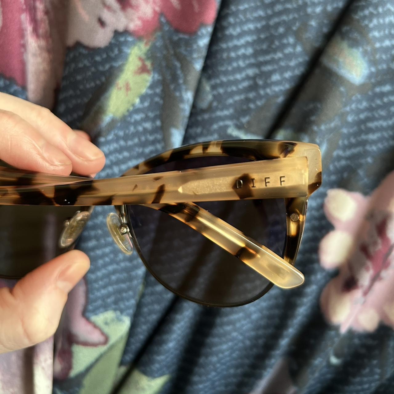 DIFF Women's Sunglasses - Brown/Gold – •DIFF ligh… - image 4