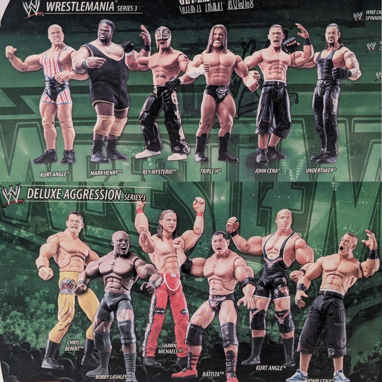 Jakks Pacific 2006 WWE Wrestlemania 22 Series 3 John | Depop