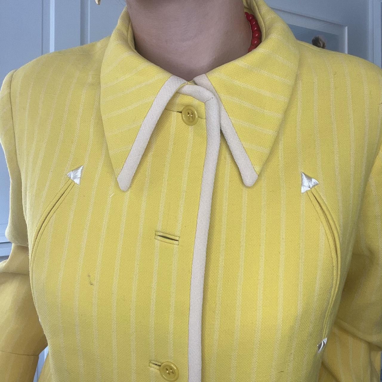 Vintage Galanos yellow coat, that’s absolutely to... - Depop