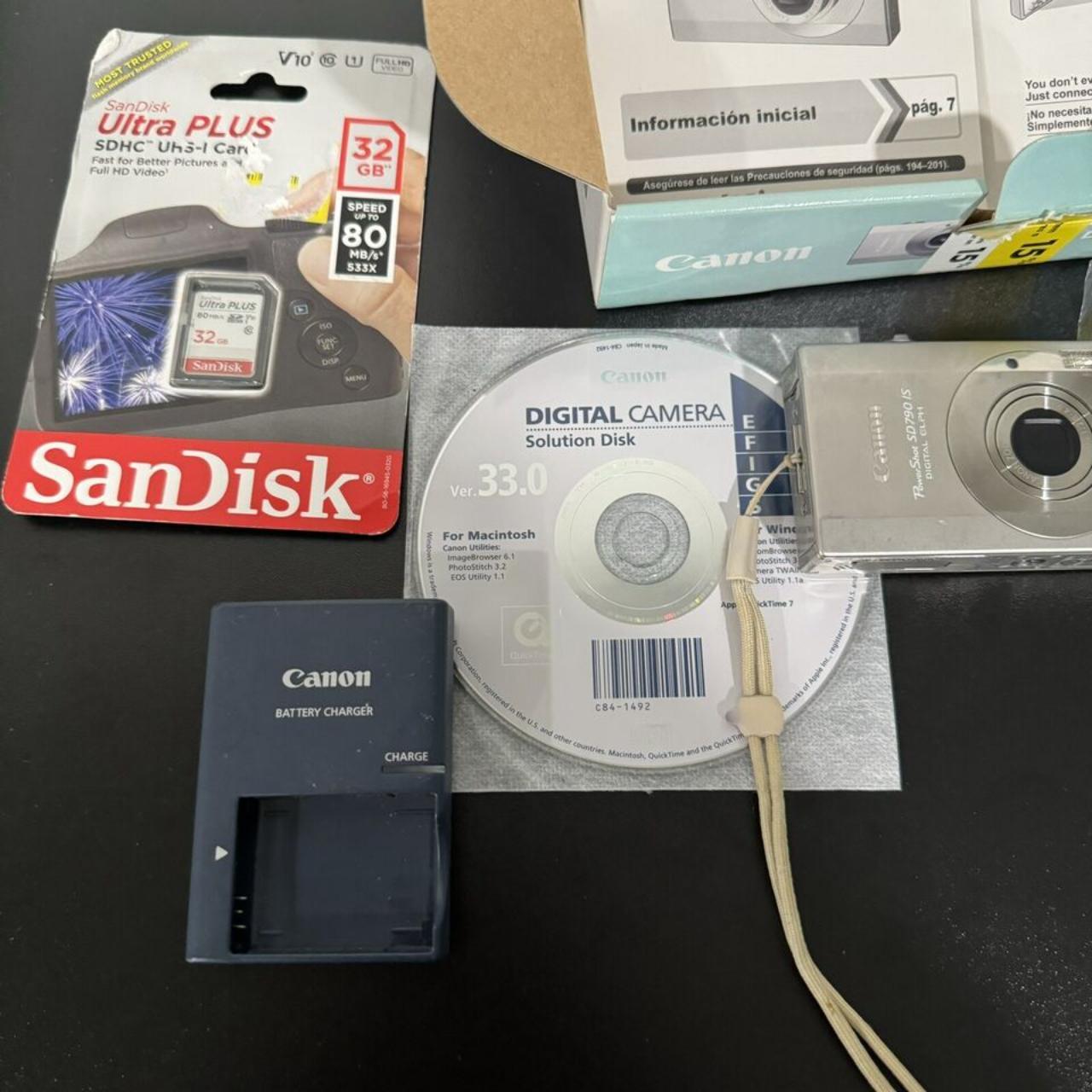 Canon PowerShot ELPH SD790 IS Digital Camera 10MP SD... Depop