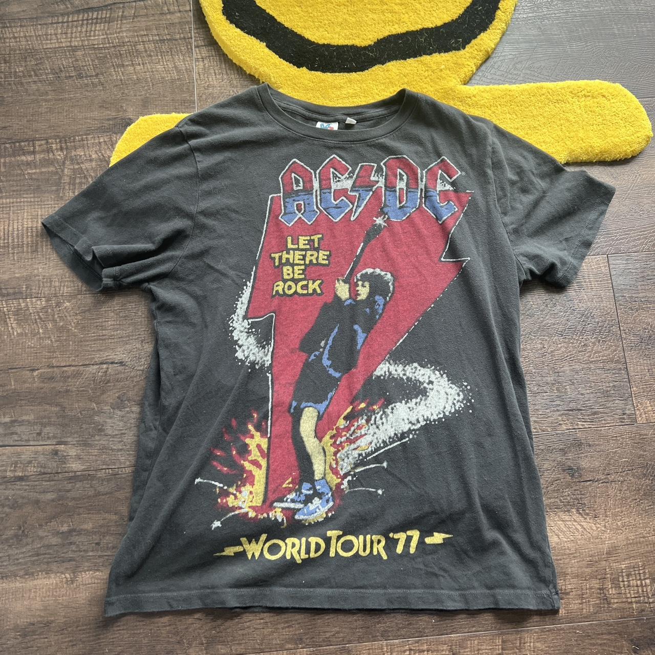 Vintage AC/DC T Shirt #Rockband #vintage #y2k... - Depop