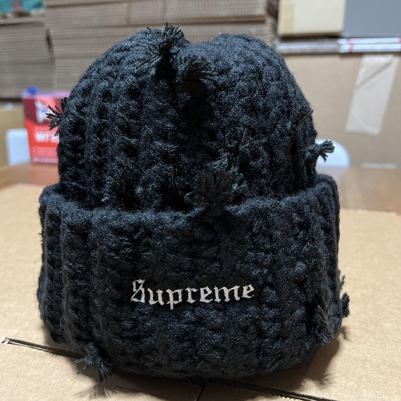 Supreme Hand Tied Beanie 'Black'