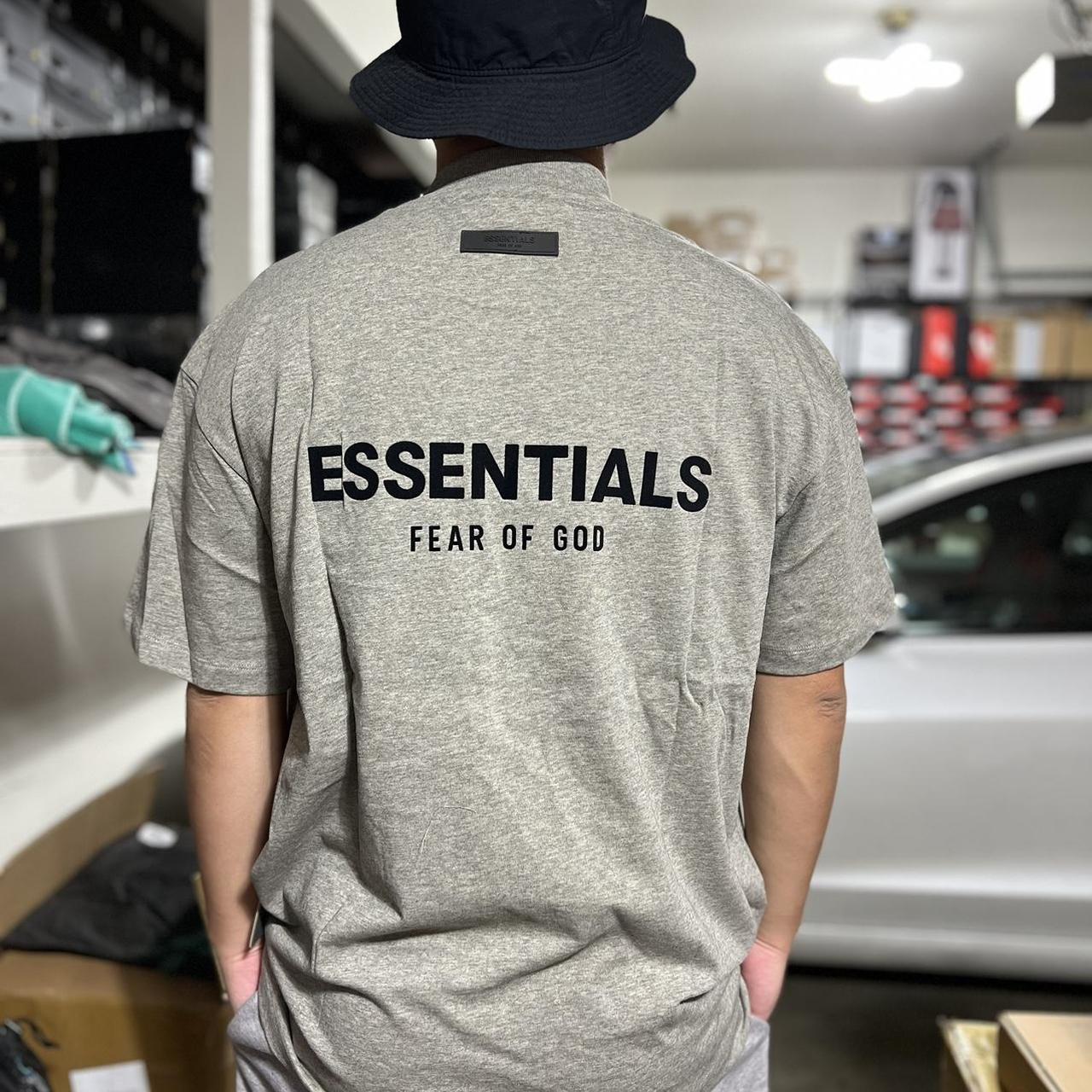 Fear Of God Essentials T-shirt (SS22) Dark Oatmeal...