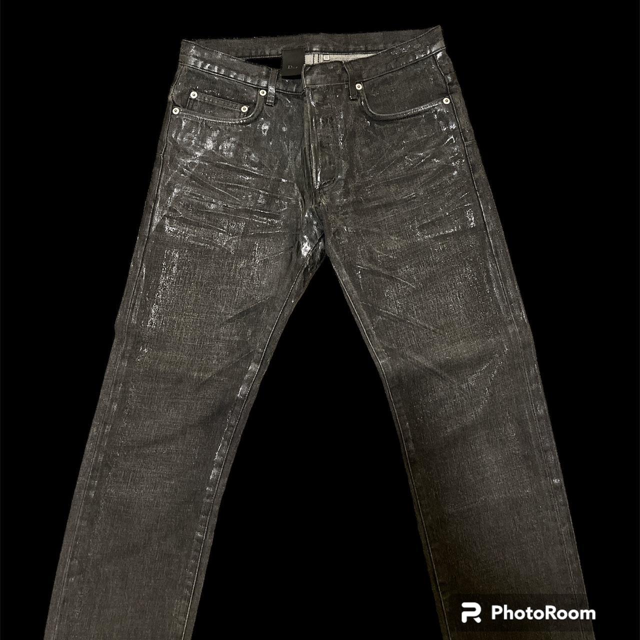 Dior waxed luster jeans Size 29 but fits a size 30 | Depop Dior waxed luster jeans Size 29 but fits a size 30 | Depop