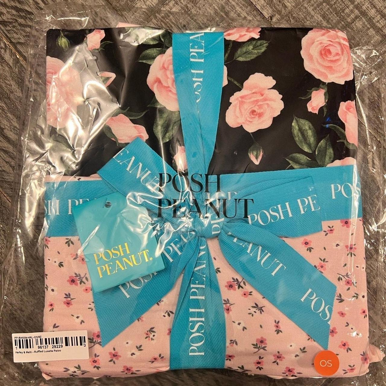 Posh Peanut Harley & Malti Print Black Pink Floral... Depop