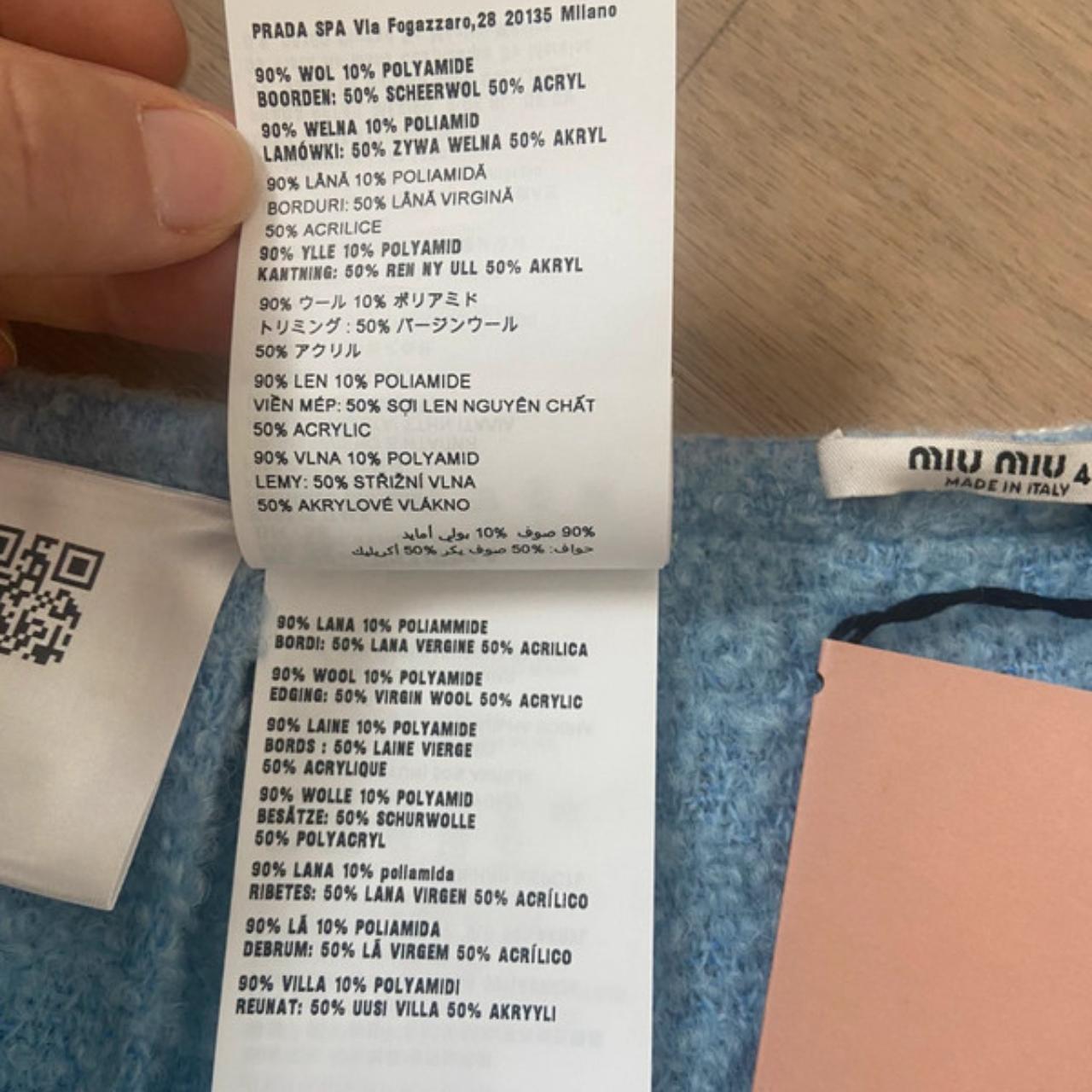 Miu Miu wool skirt Brand new with tags. Beautiful | Depop