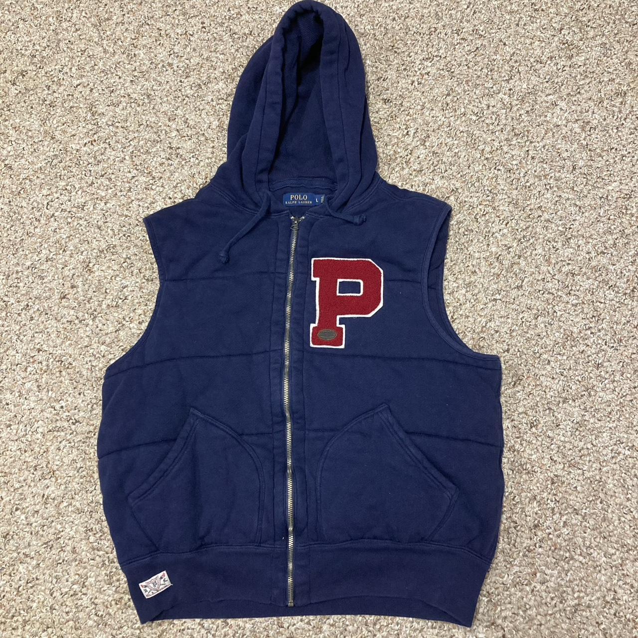 Polo vest with hoodie online