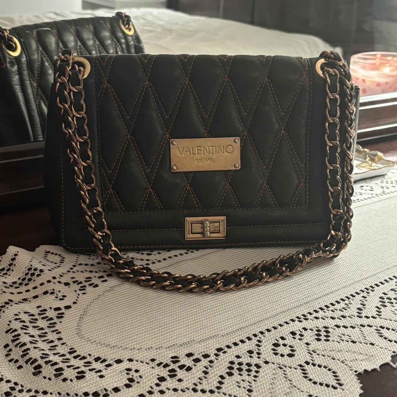 Black and rose gold purse best sale