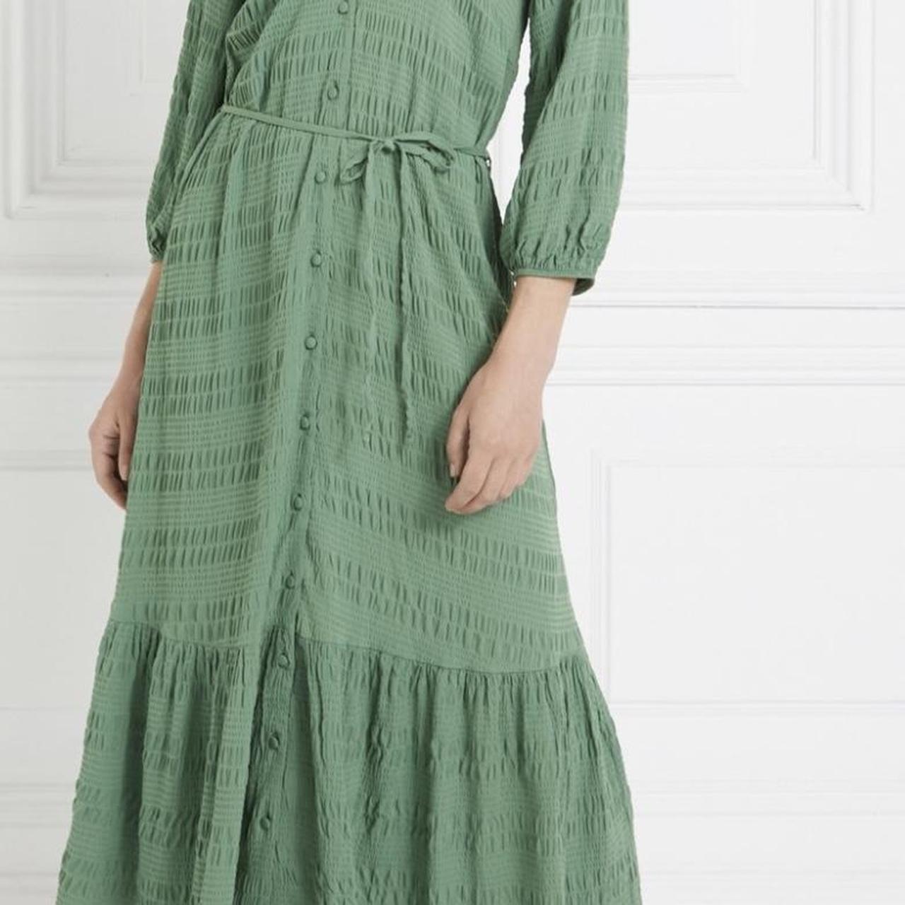 Dunne green midi Worn