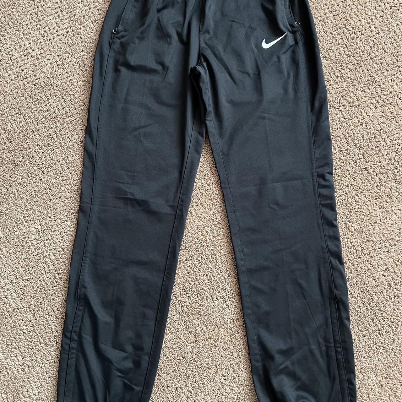 nike dri fit pants zipper